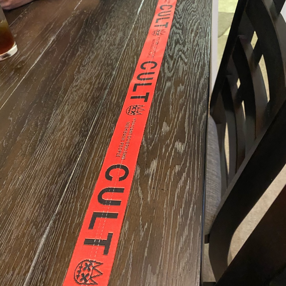 A cult belt never worn. I paid 180.00